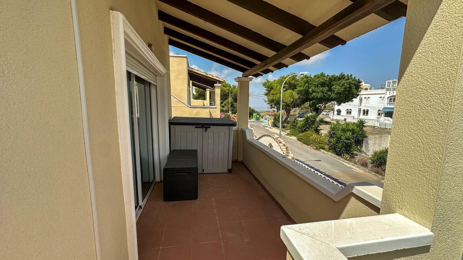 Balcony with sea view