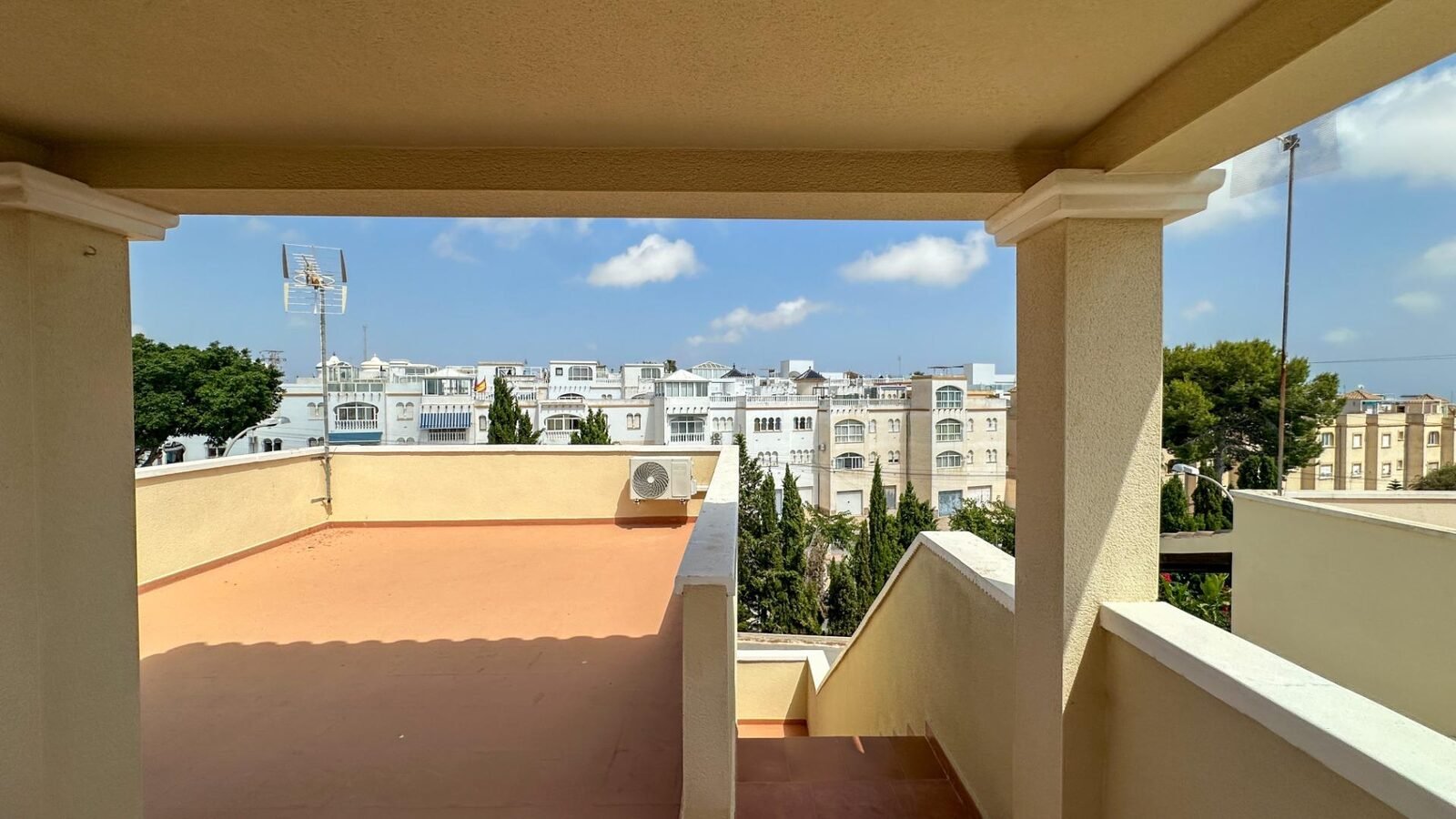 Terraza en un edificio