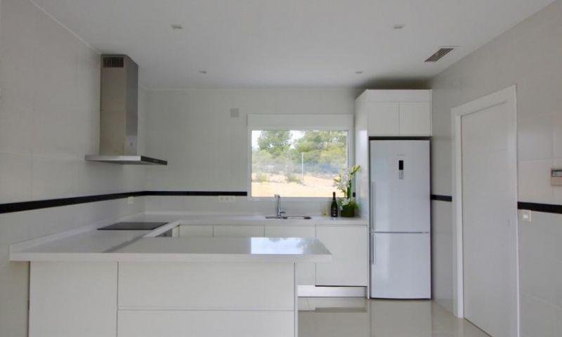 Cocina moderna y minimalista