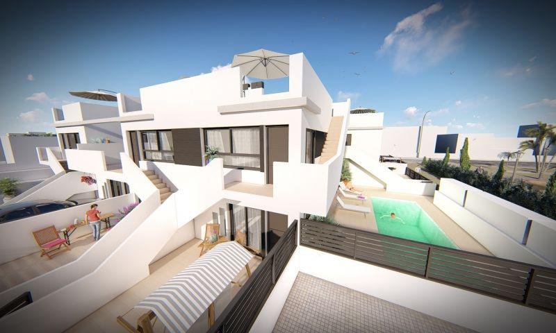 Casa moderna con piscina