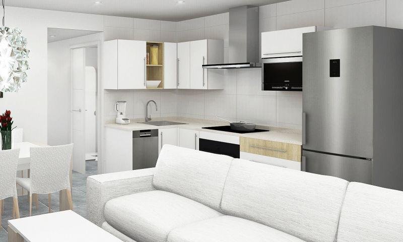 Cocina moderna y funcional