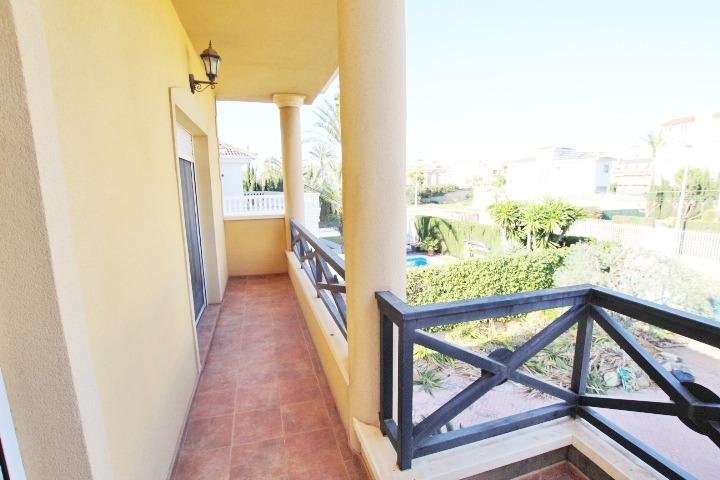 Terraza con vistas al jardín