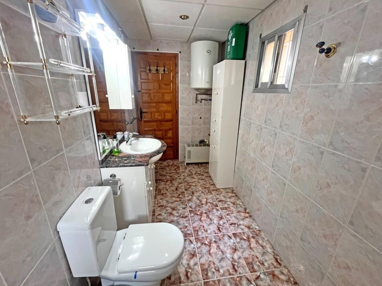 Baño pequeño y funcional