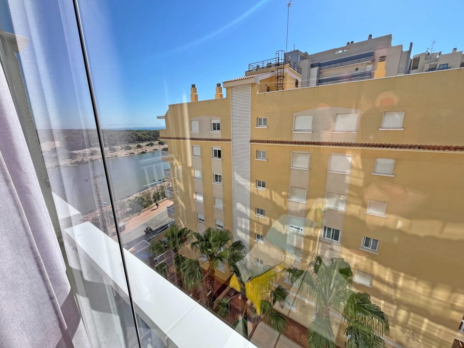 Vista desde un balcón