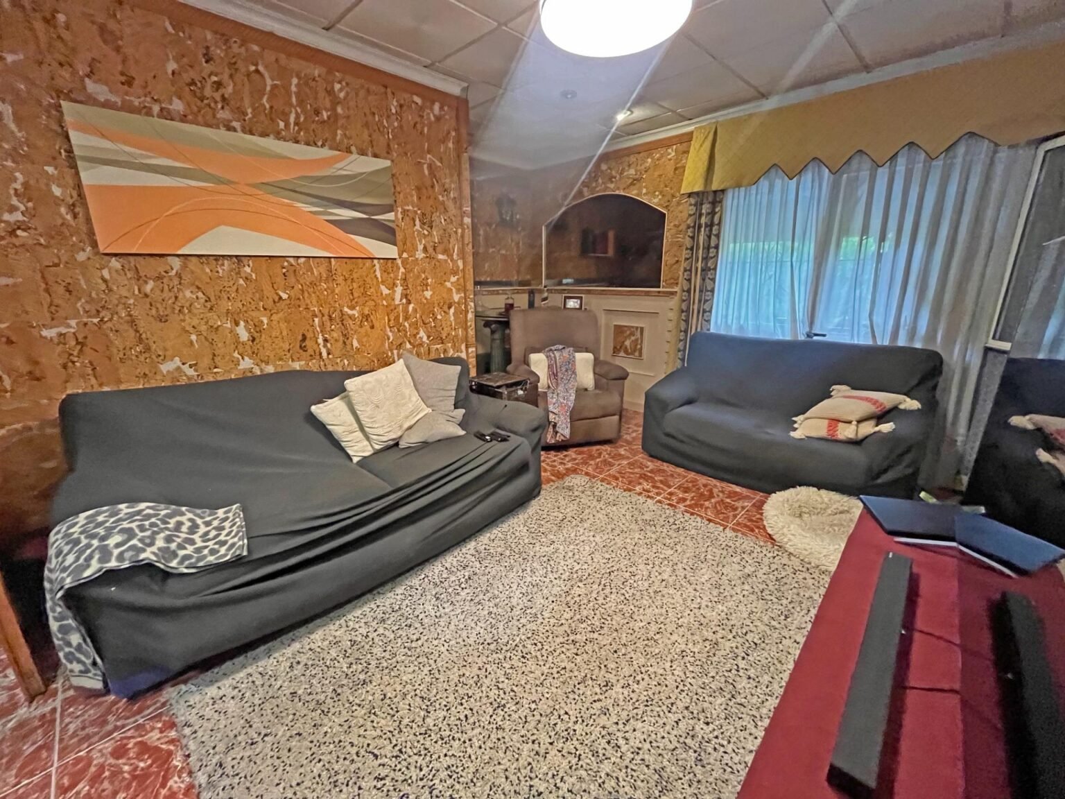Sala de estar acogedora
