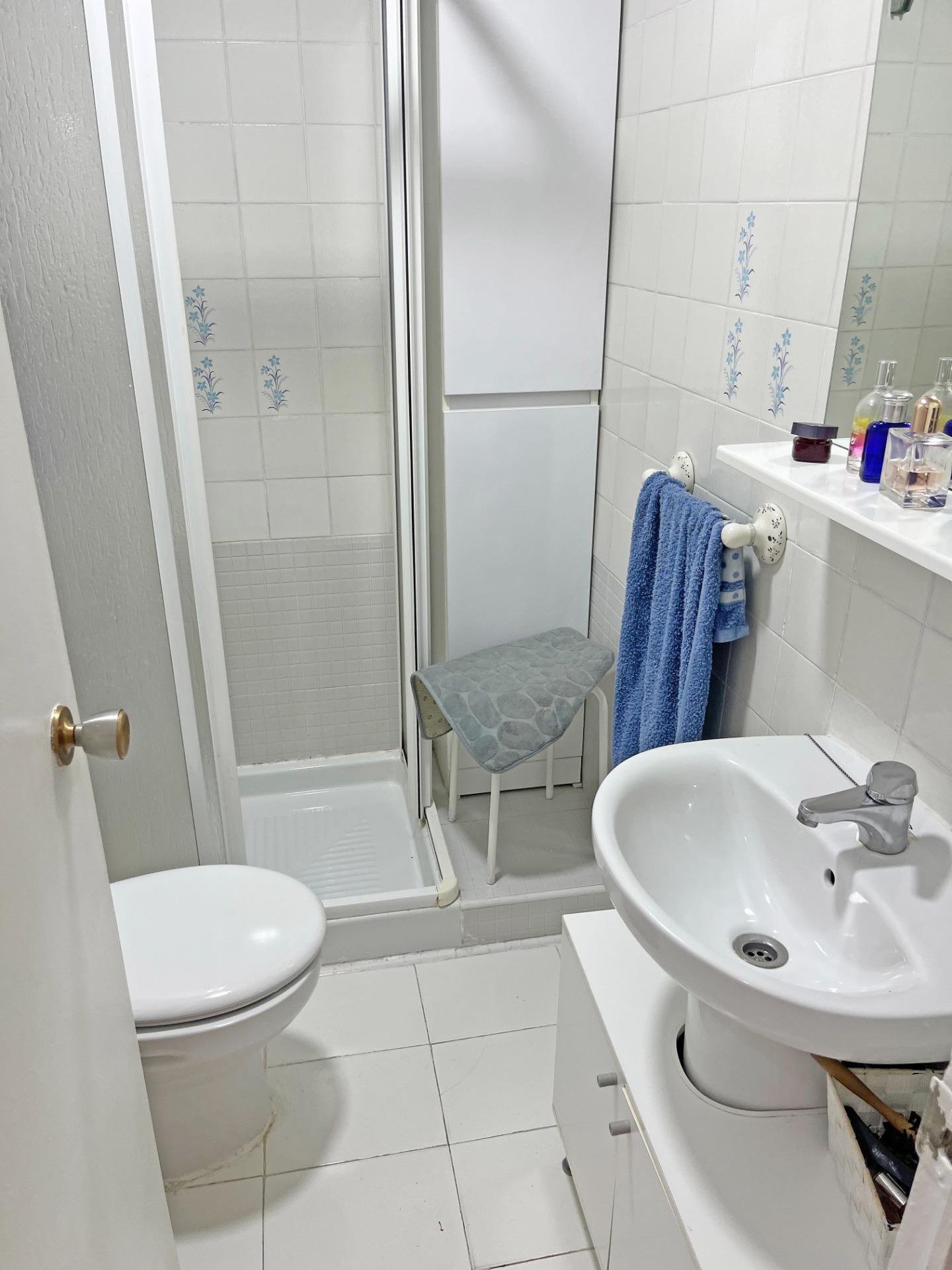 Baño pequeño y funcional