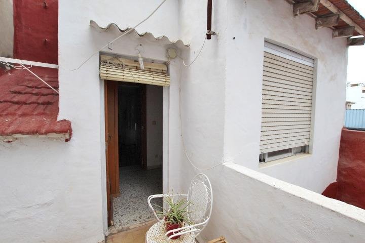 Terraza con entrada a la vivienda