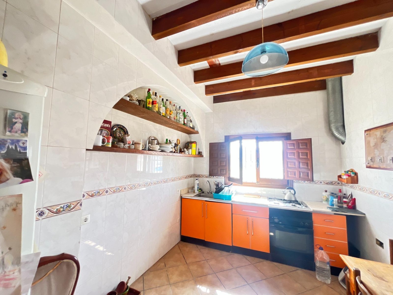 Cocina con decoración moderna