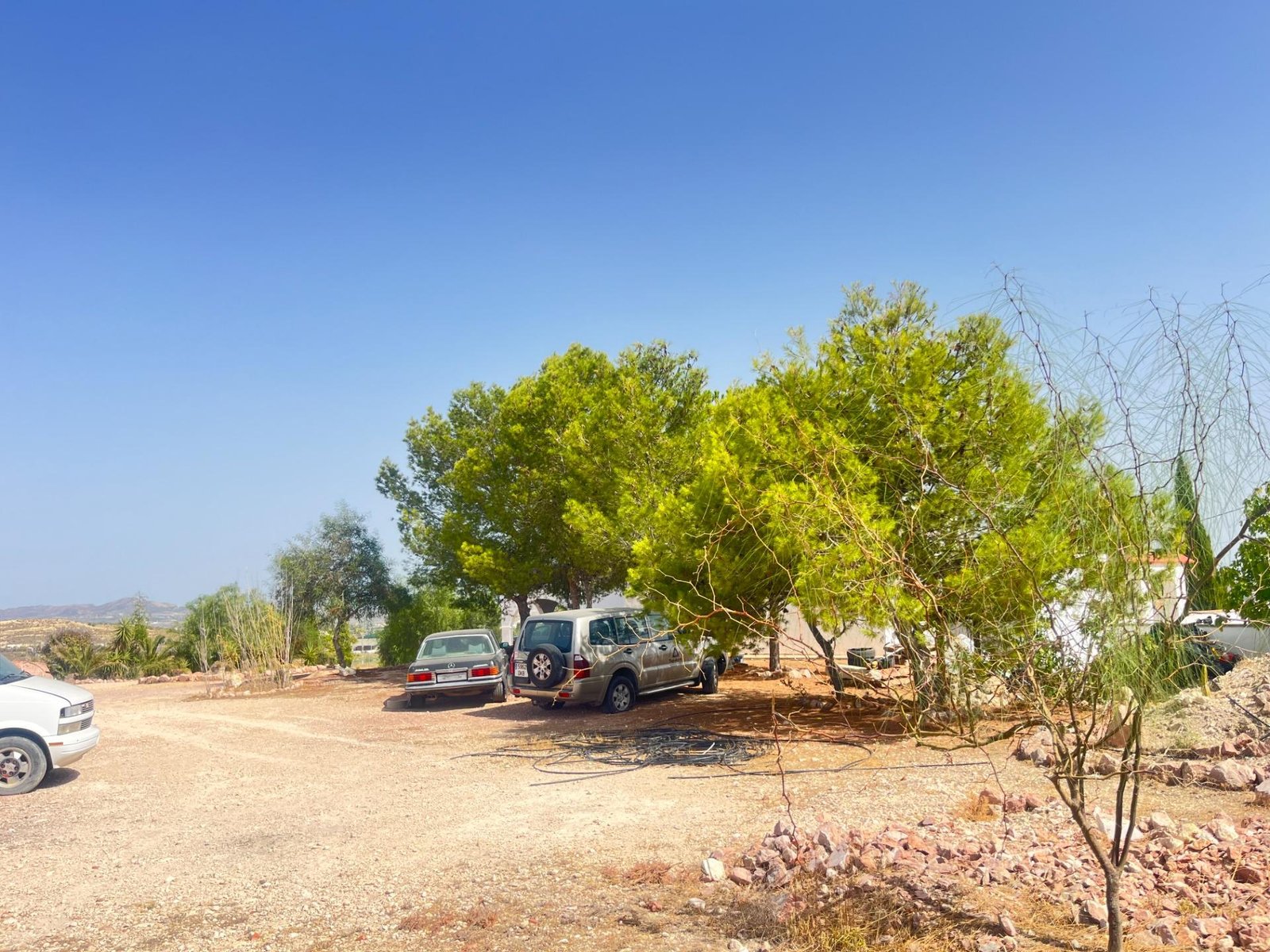 Zona de estacionamiento al aire libre