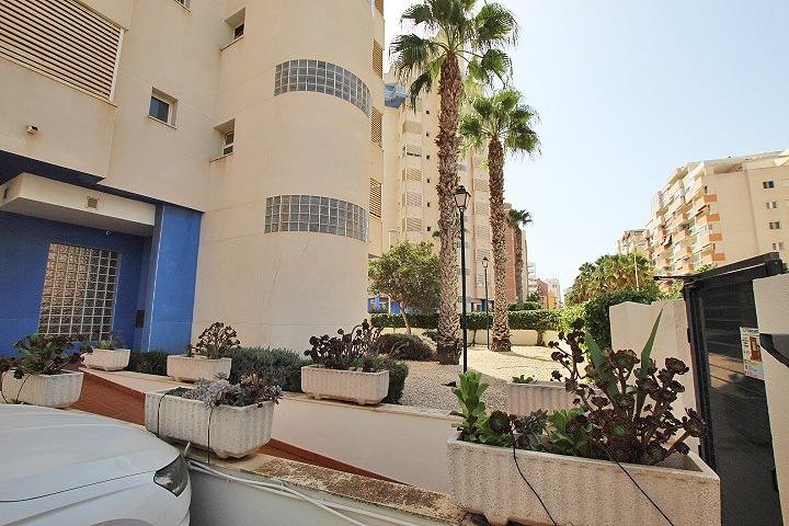Vista de un complejo residencial