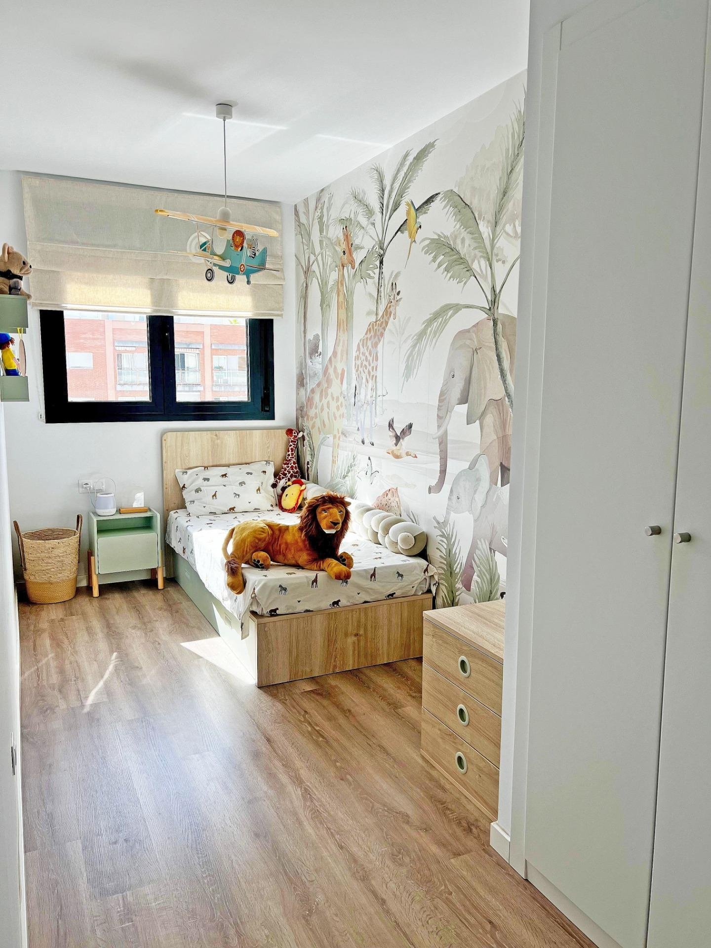 Habitación infantil decorada