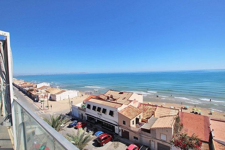 Vista panorámica de la costa