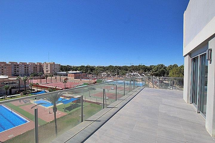 Vista panorámica de instalaciones deportivas