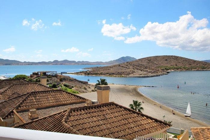 Vista panorámica de una playa