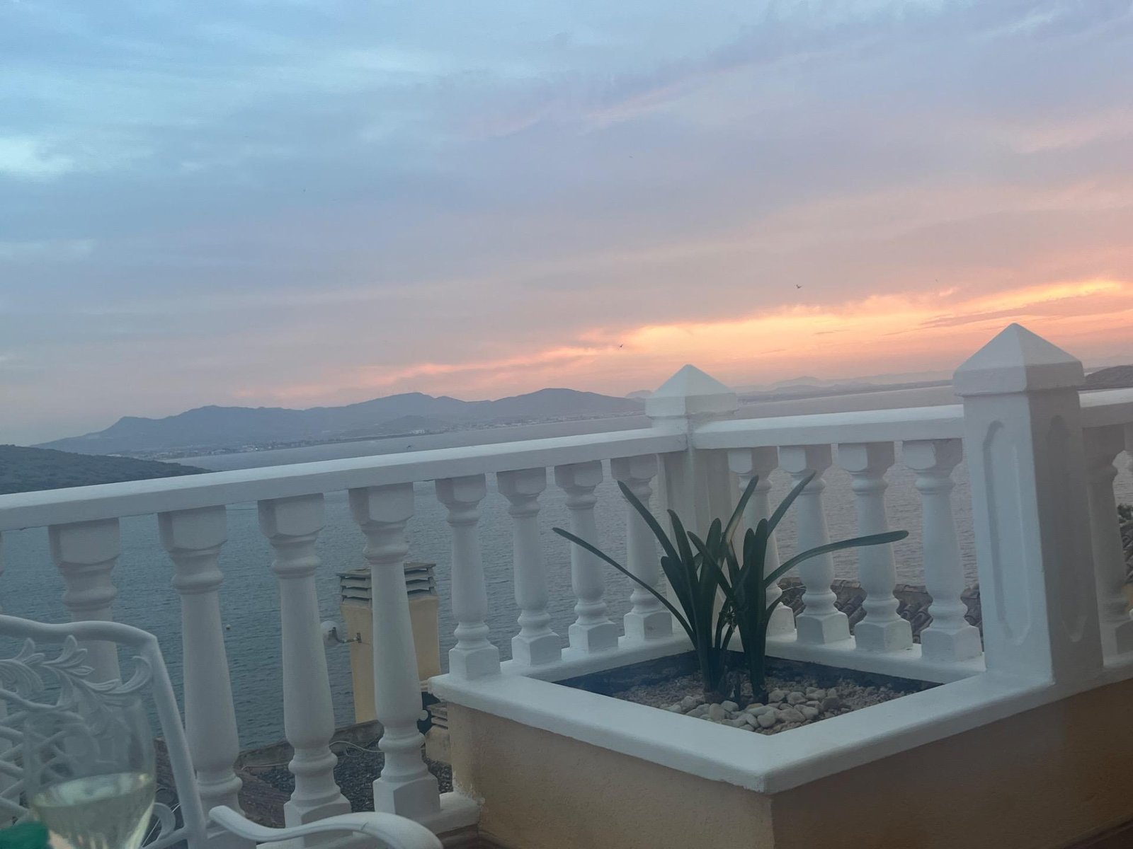 Atardecer en la costa